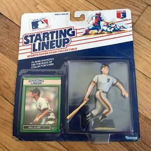 Starting lineup collectible - Will Clark